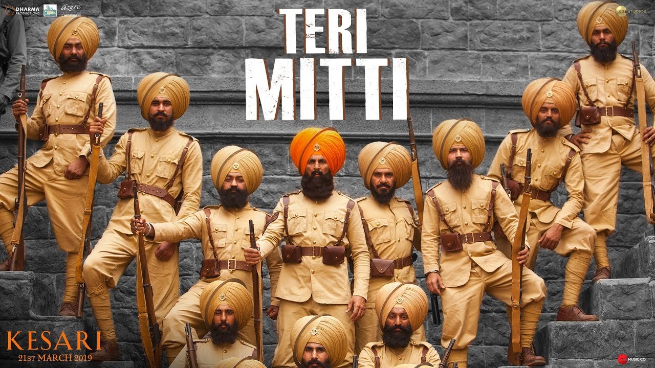 तेरी मिट्टी Teri Mitti song lyrics in Hindi and English - Kesari (2019), B Praak