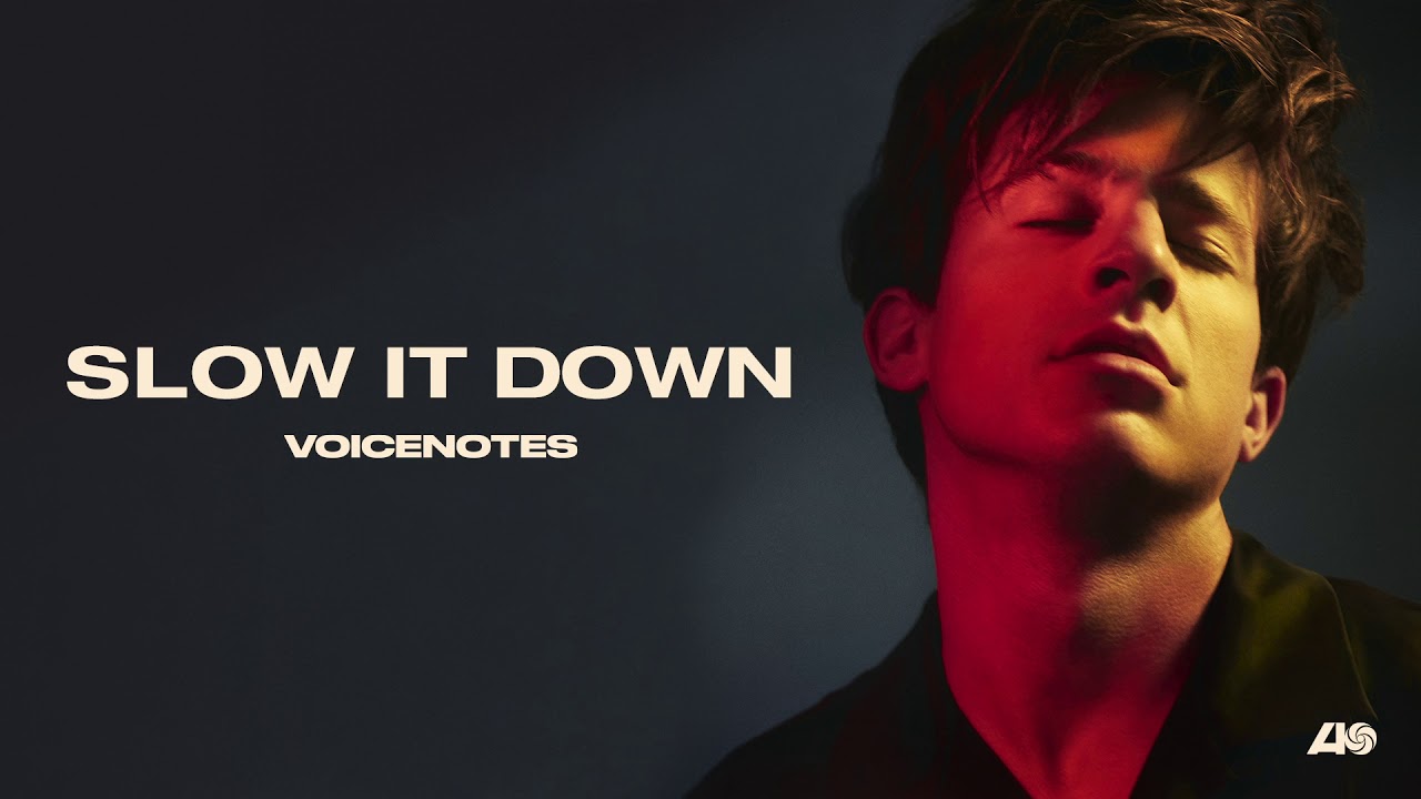 Charlie Puth Slow It Down Lyrics. Slow It Down is an English song from the album Voicenotes (2018). This song is sung by American singer and songwriter Charlie Puth. Here is the Lyrics of Slow It Down.