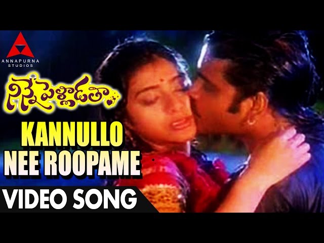 Kannullo Nee Roopame Lyrics - Hariharan, K. S. Chithra, Ninne Pelladatha (1996)