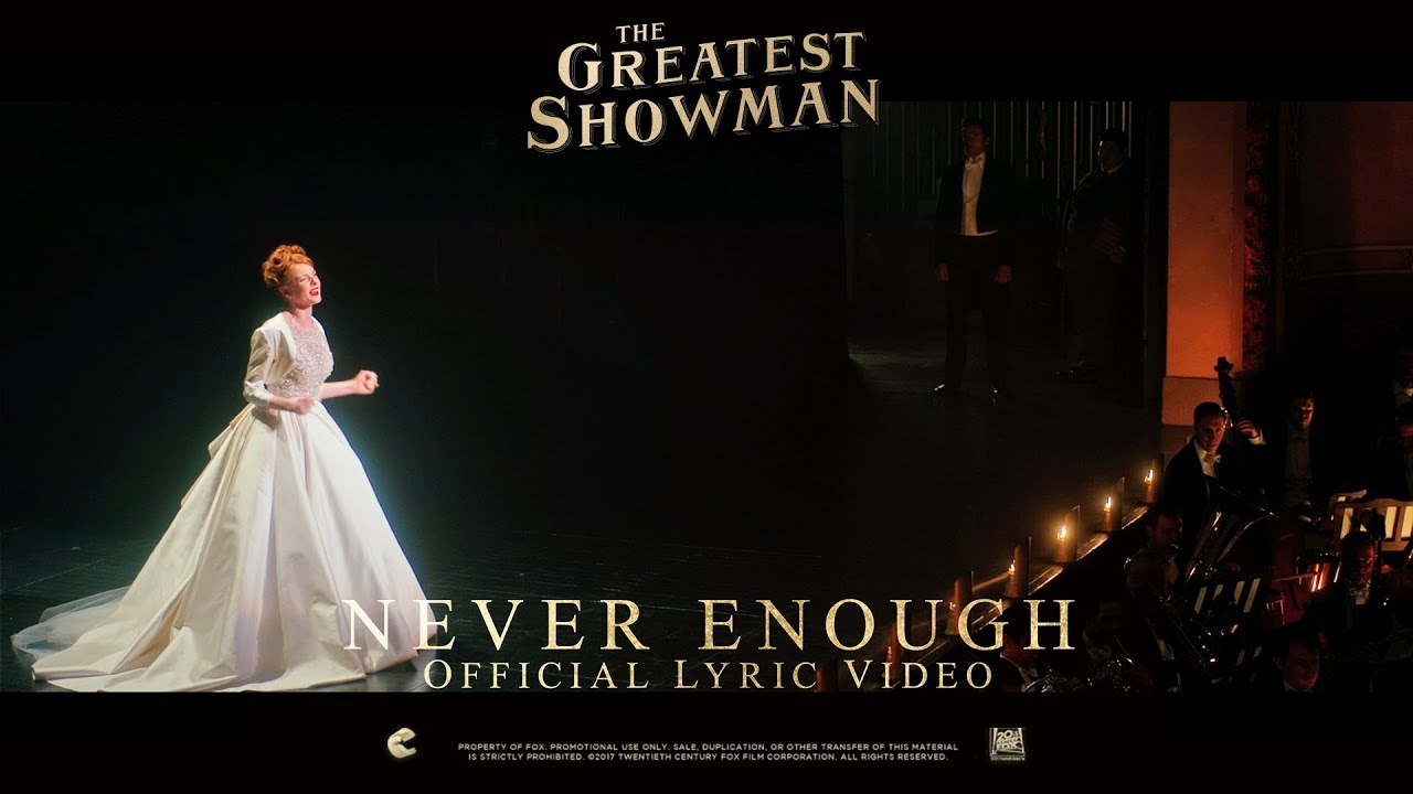 Never Enough Lyrics - The Greatest Showman (2017), Loren Allred