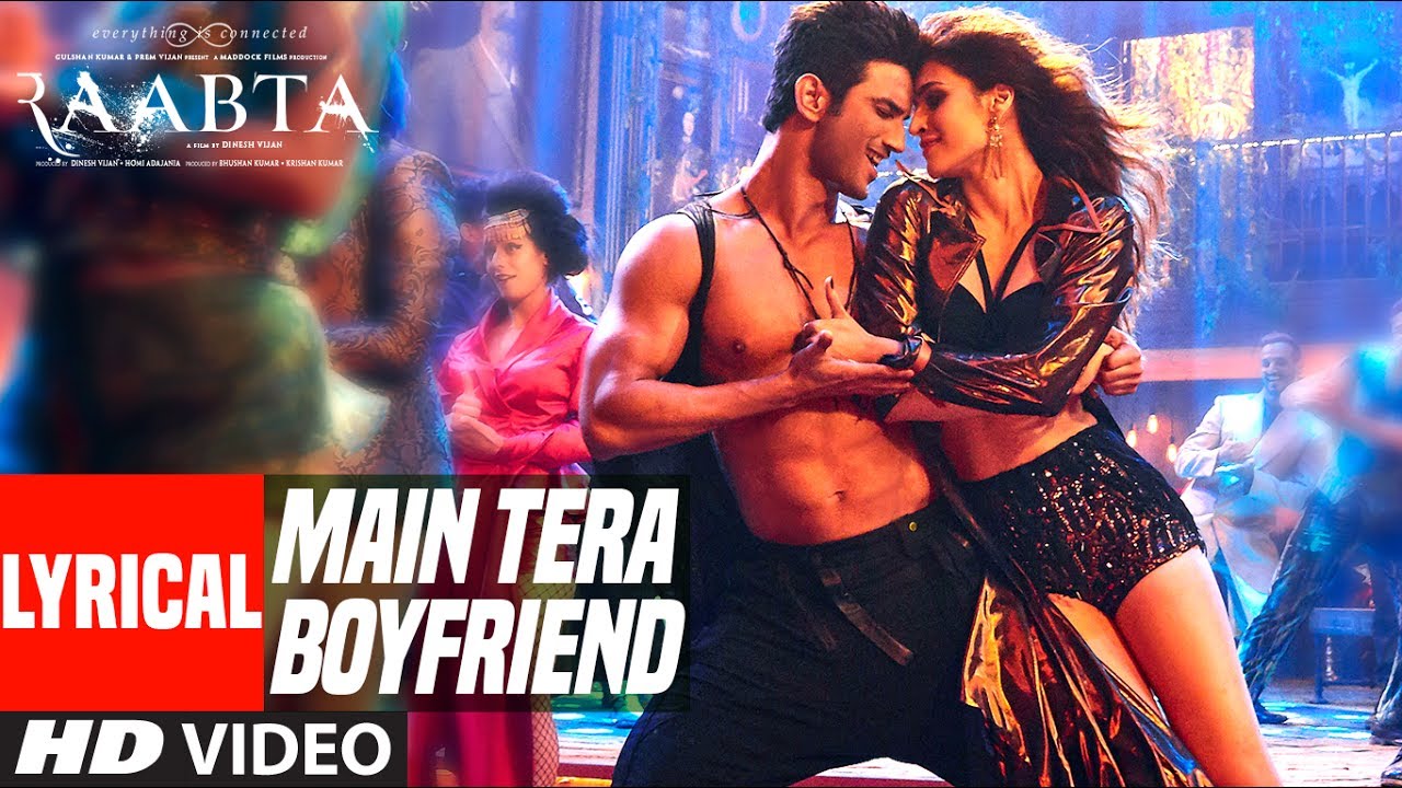 Main Tera Boyfriend Lyrics in Hindi and English - Arijit Singh, Neha Kakkar, Raabta (2017)